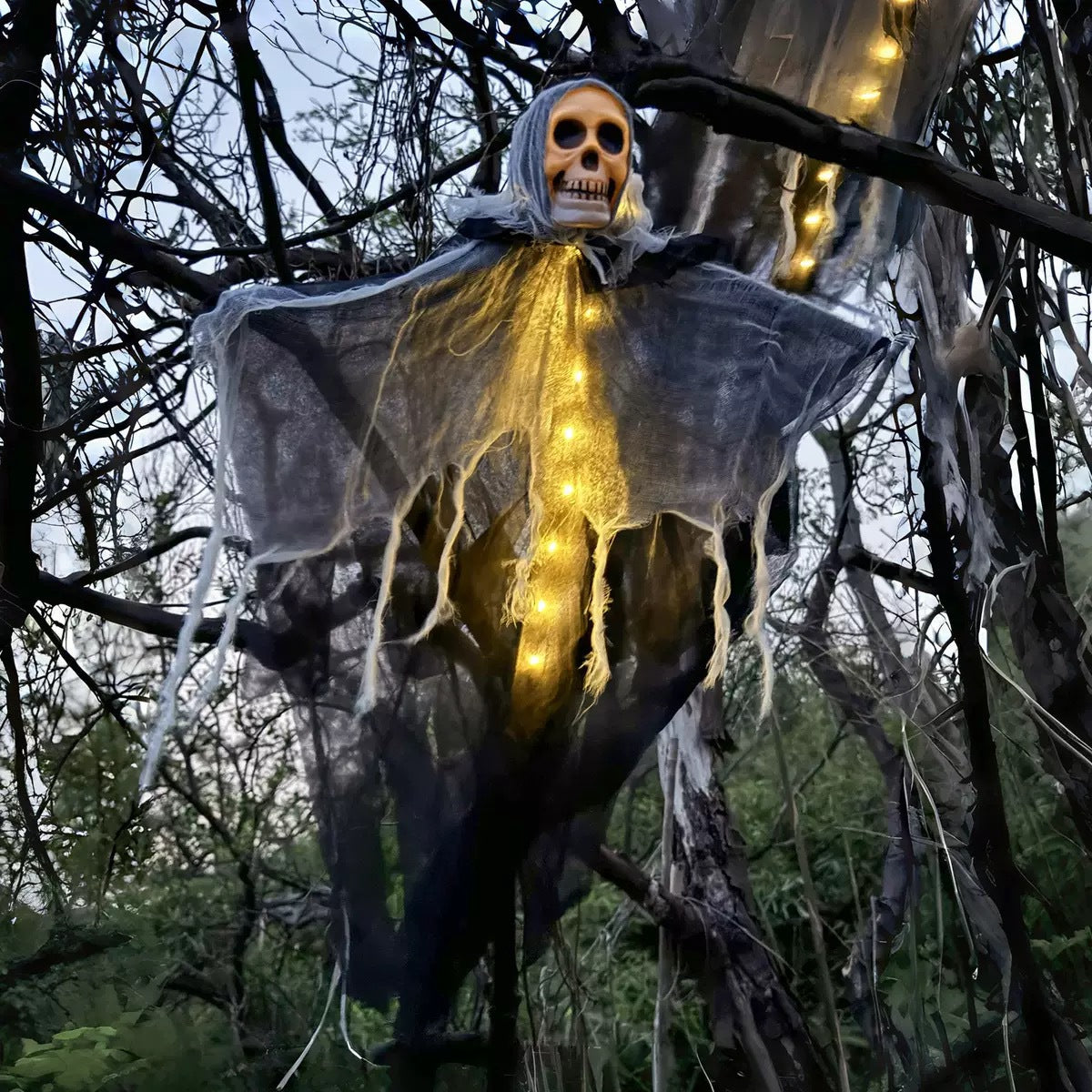 Hanging Halloween Ghost Decoration – Color Options