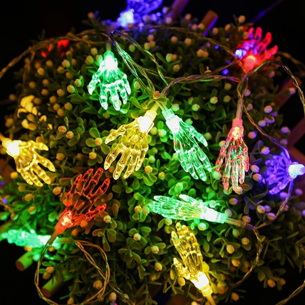 Halloween LED String Lights – Bats, Pumpkins, Spiders & Ghosts