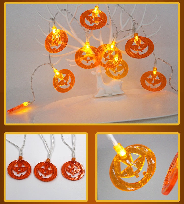 Halloween String Lights – 10 LEDs, 1.2 m