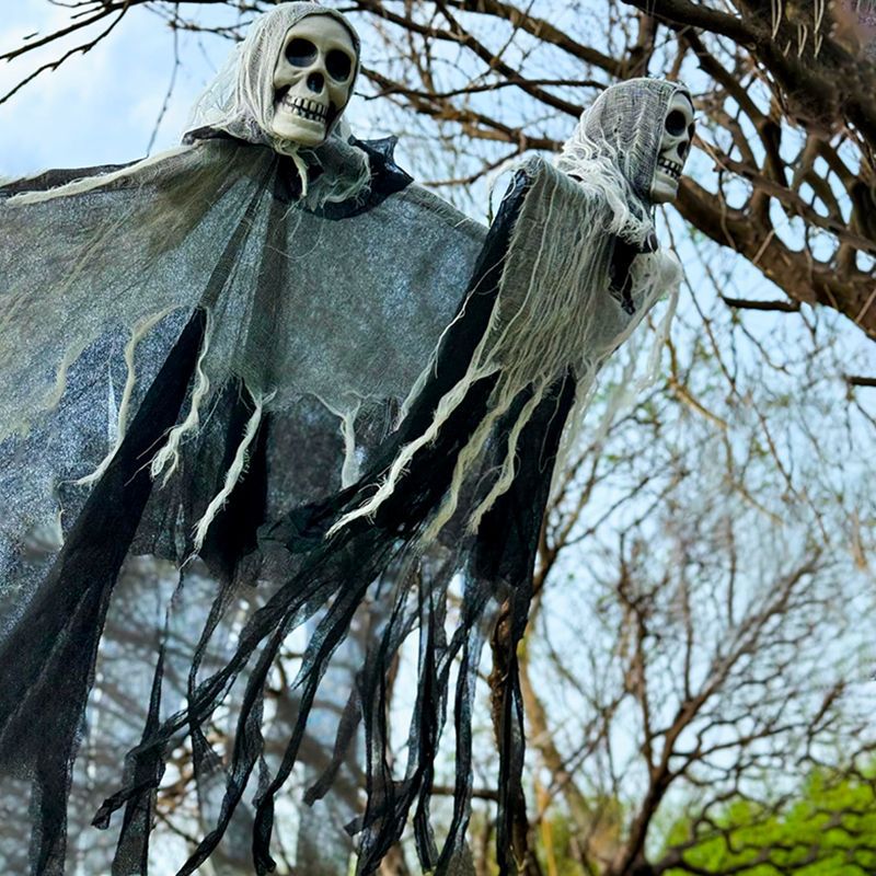 Hanging Halloween Ghost Decoration – Color Options