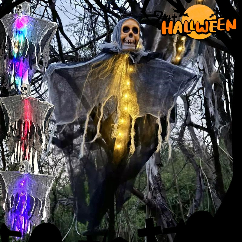 Hanging Halloween Ghost Decoration – Color Options