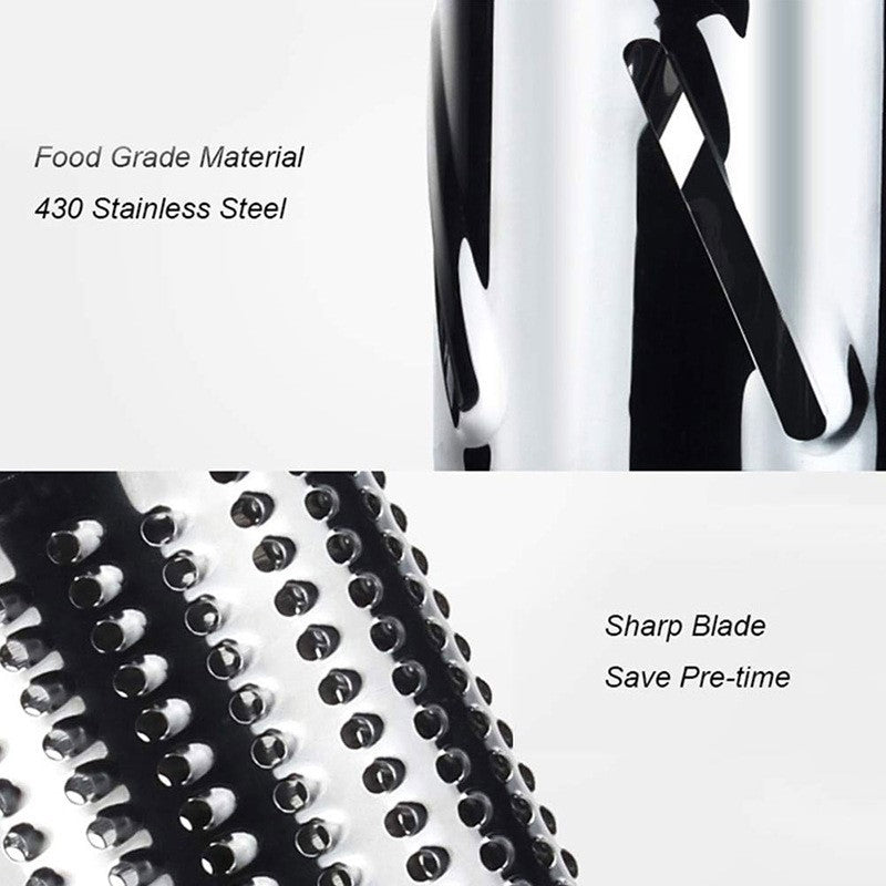5-in-1 Rotary Cheese Grater & Vegetable Slicer