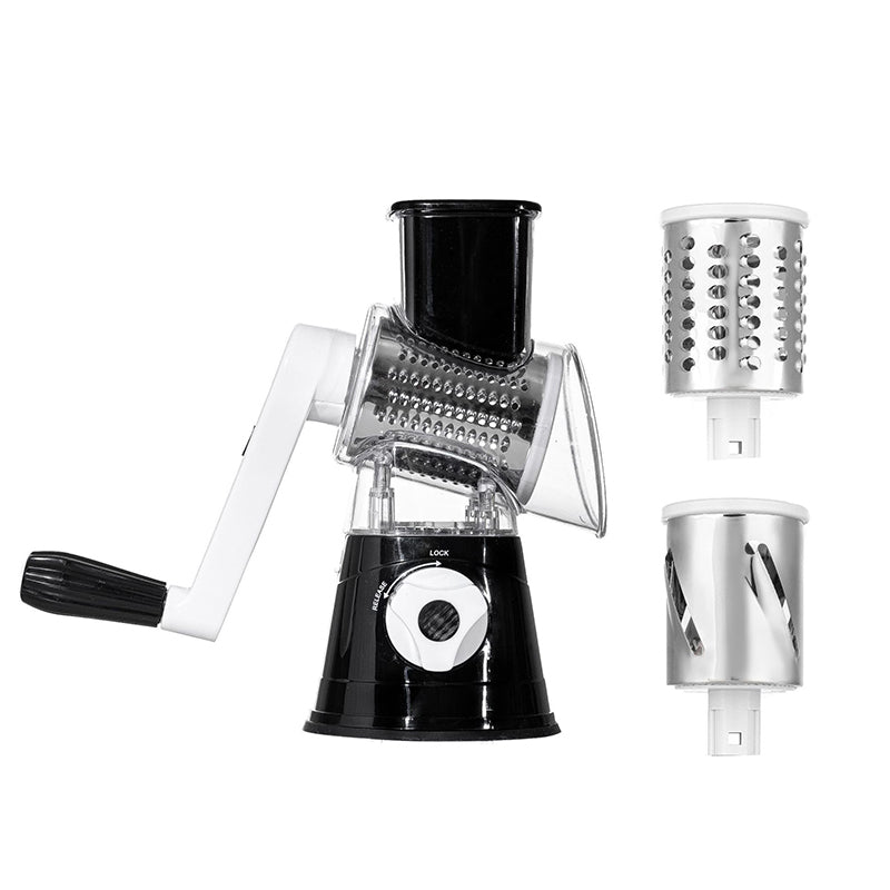 5-in-1 Rotary Cheese Grater & Vegetable Slicer