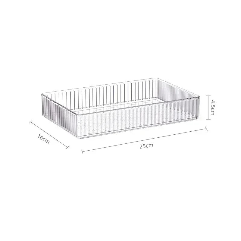 Clear Plastic Drawer Organizers | Sizes & Sets
