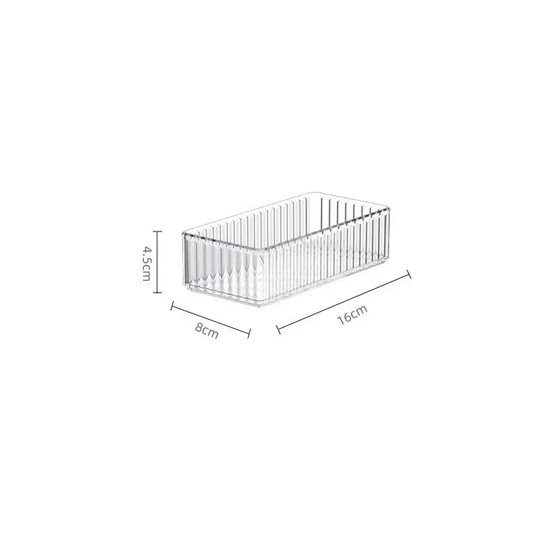 Clear Plastic Drawer Organizers | Sizes & Sets