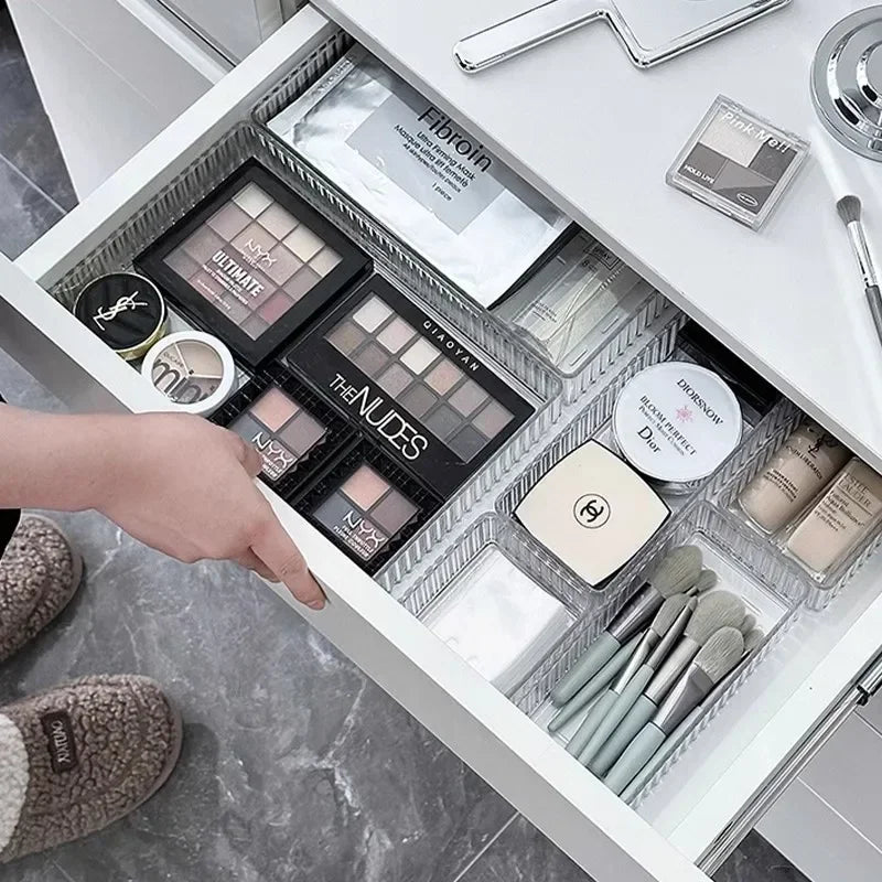 Clear Plastic Drawer Organizers | Sizes & Sets