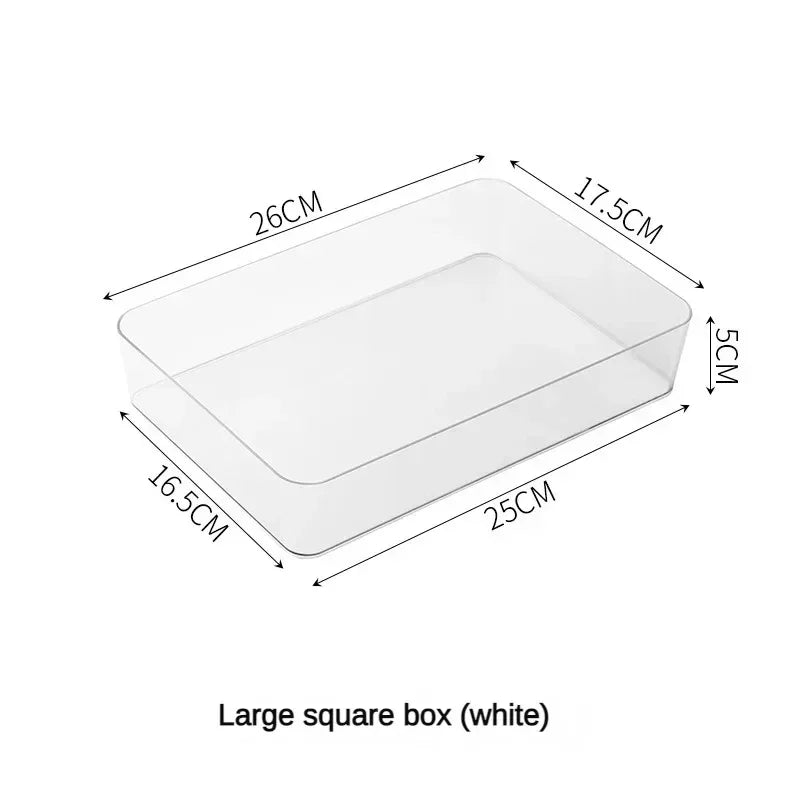Clear Plastic Drawer Organizers | Sizes & Sets