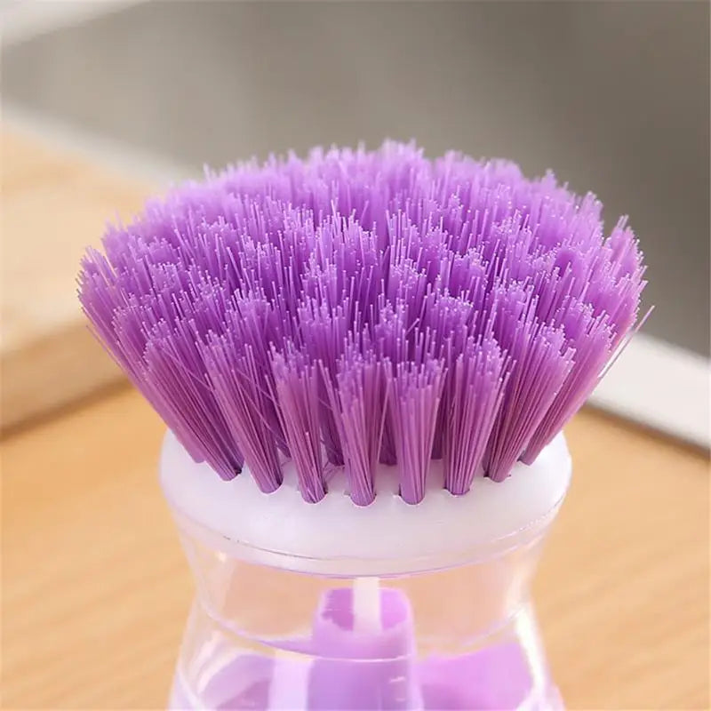 EasyClean Soap-Dispensing Dish Brush