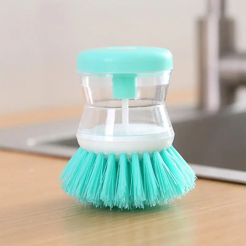 EasyClean Soap-Dispensing Dish Brush