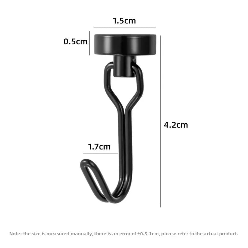 Magnetic Storage Hooks — 2, 4 or 10 Pack
