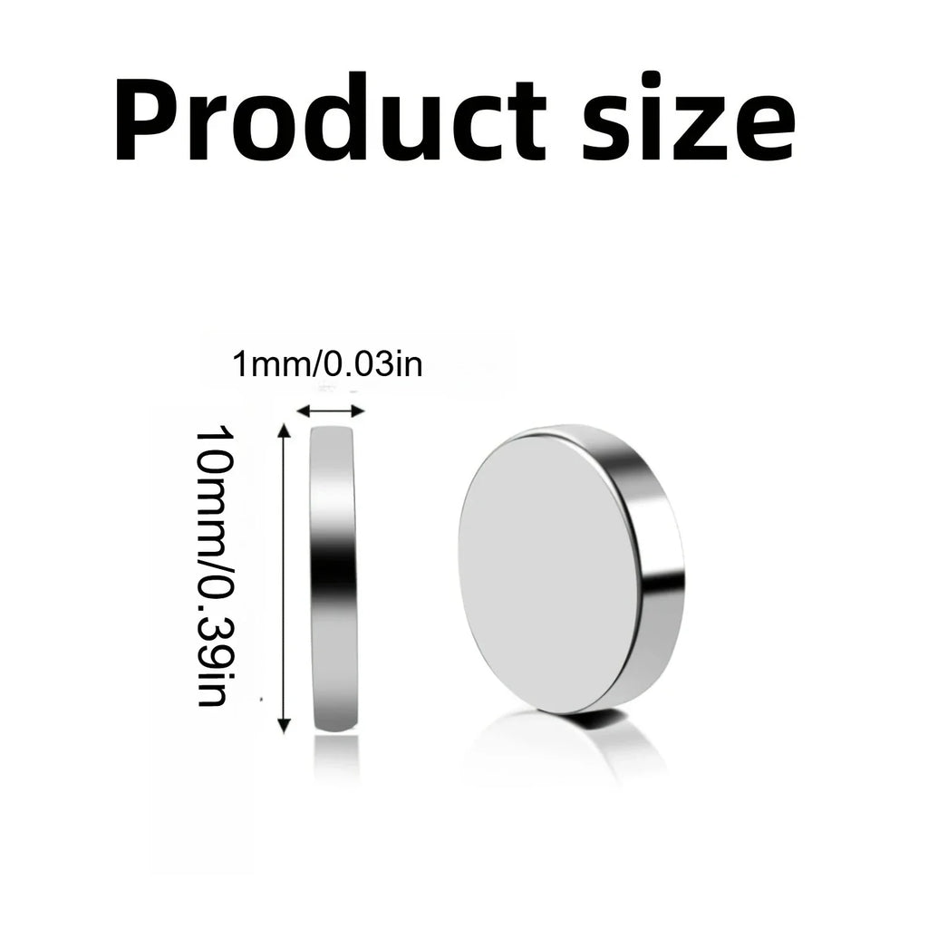Round Refrigerator Magnets — 20, 50 or 100 Pack