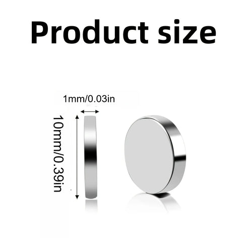 Round Refrigerator Magnets — 20, 50 or 100 Pack