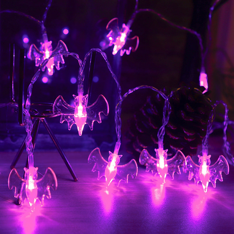 Halloween LED String Lights – Bats, Pumpkins, Spiders & Ghosts