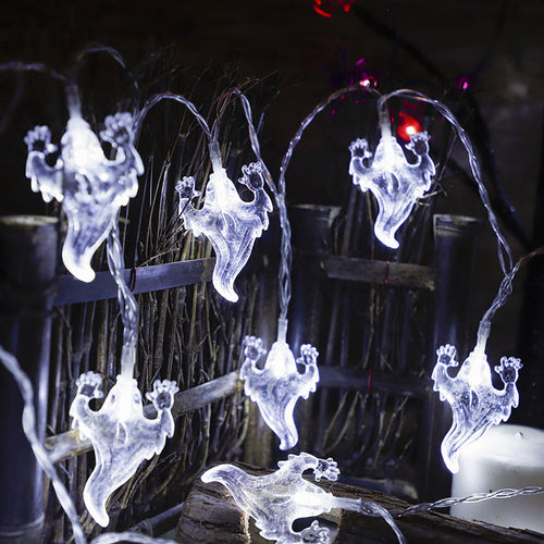 Halloween LED String Lights – Bats, Pumpkins, Spiders & Ghosts