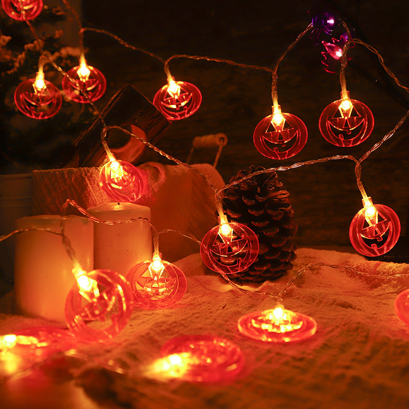 Halloween LED String Lights – Bats, Pumpkins, Spiders & Ghosts