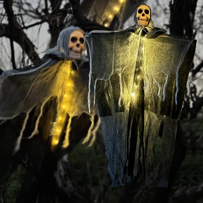 Hanging Halloween Ghost Decoration – Color Options